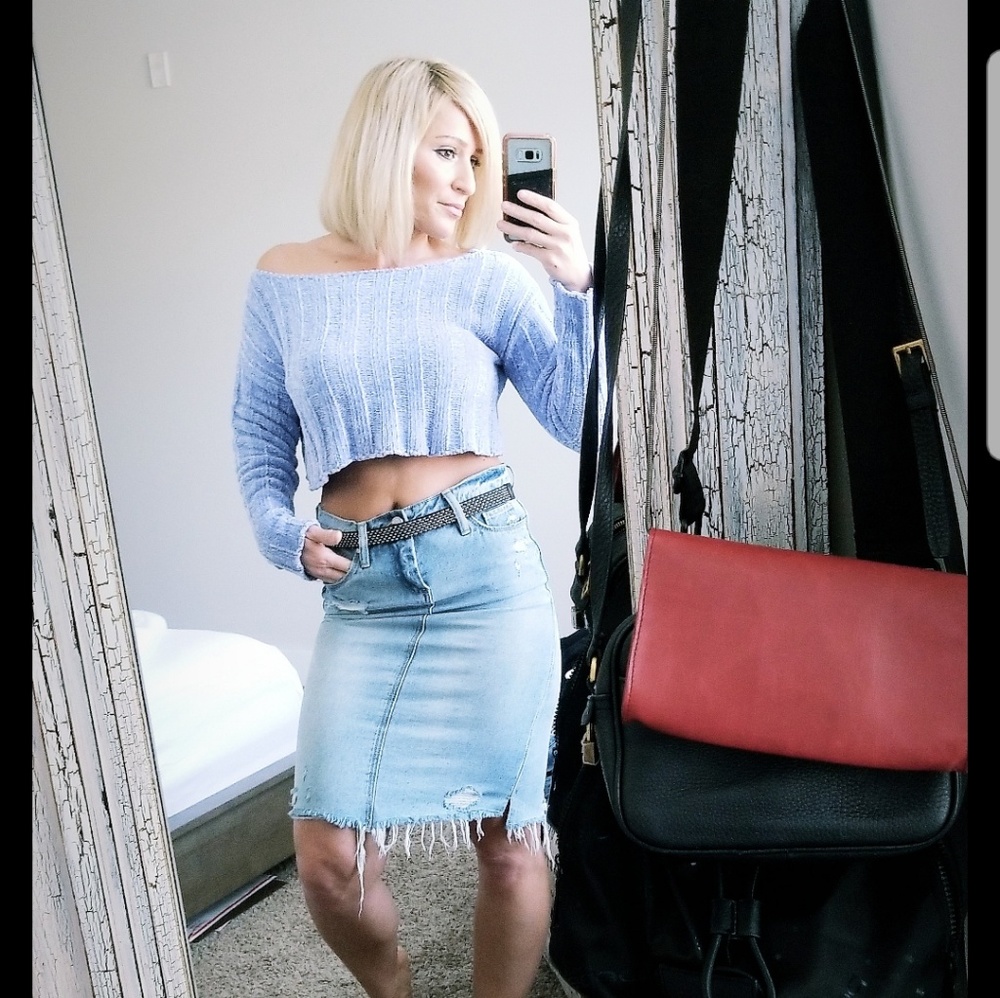 Jeans destroyed very stylish skirt - Picture 1 of 8